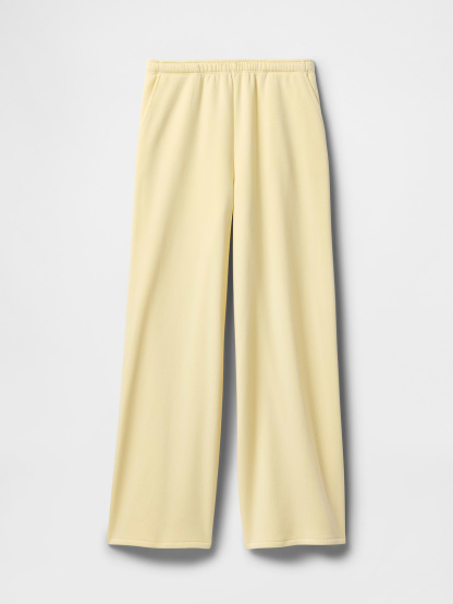 VintageSoft Baggy Sweatpants - Light yellow