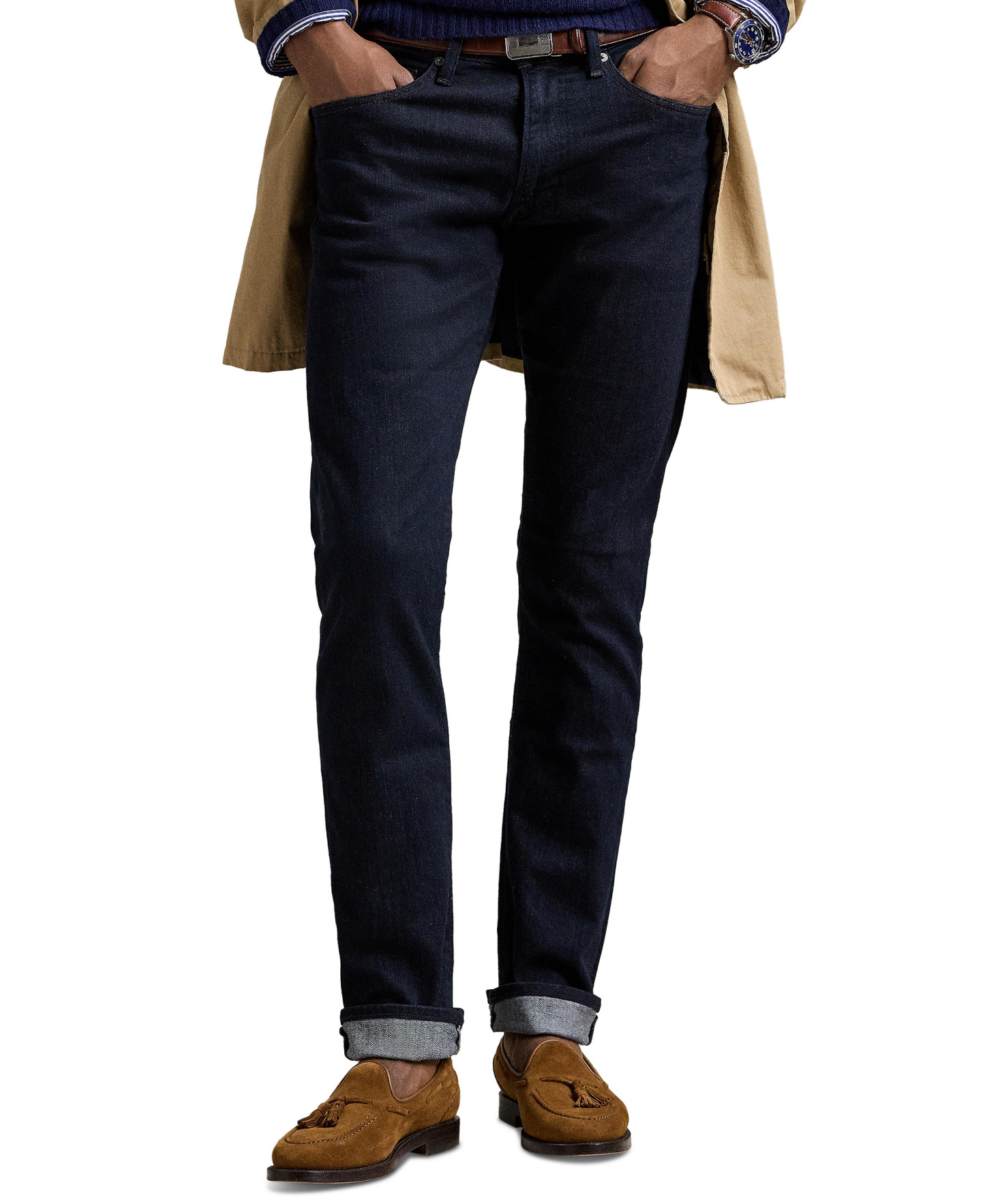 Polo Ralph Lauren Men's Varick Slim Straight Jeans - Miller Rinse