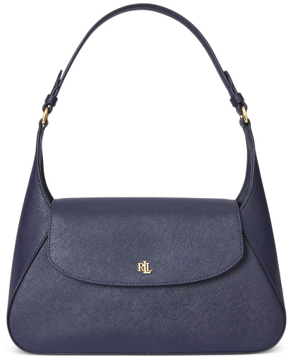 Lauren Ralph Lauren Schylar Small Slim Shoulder Bag - Refined Navy