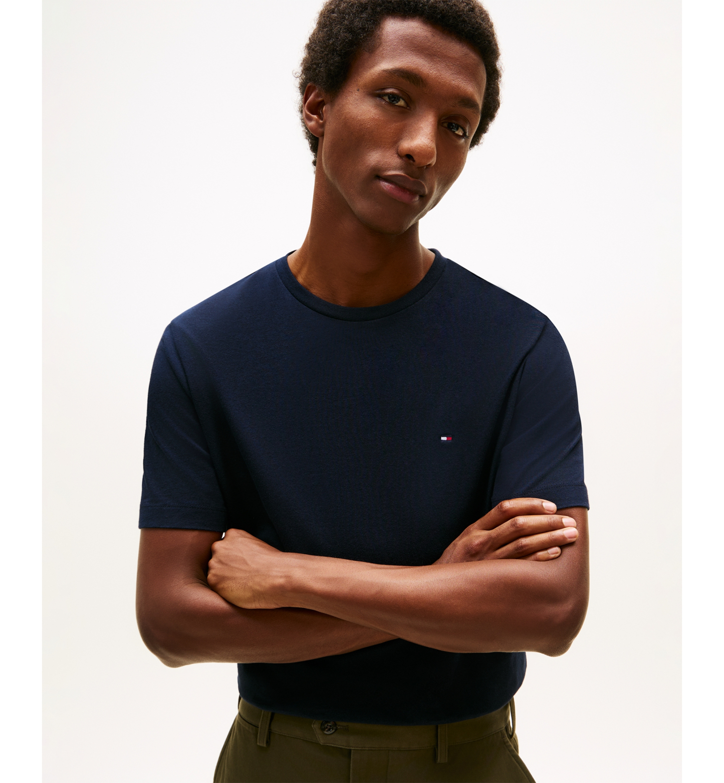 Tommy Hilfiger Men's Essential Regular-Fit T-Shirt - Desert Sky