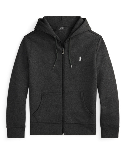 Polo Ralph Lauren Men's Double-Knit Full-Zip Hoodie - Windsor Heather/c1730