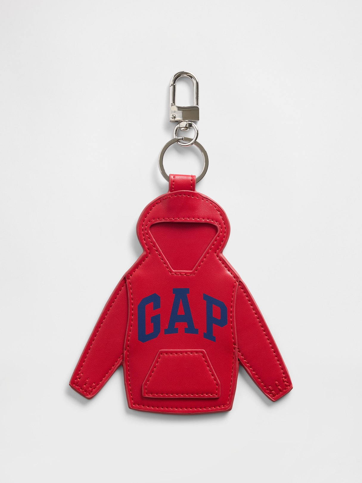 Logo Hoodie Bag Charm - Modern red