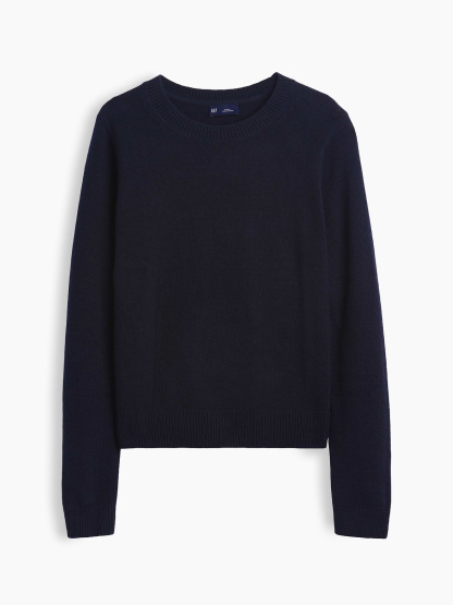 CashSoft Crew Sweater - New classic navy blue