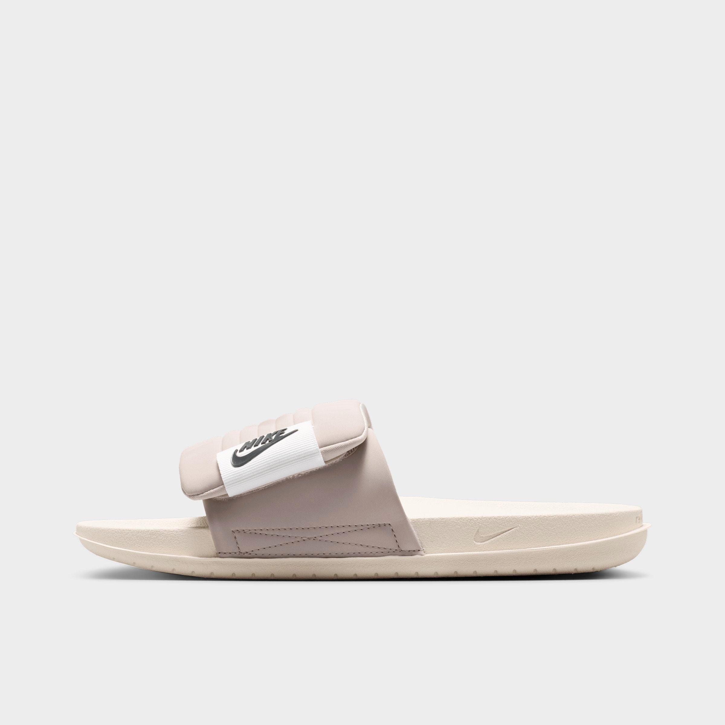 Men's Nithtke Offcourt Adjust Slide Sandals - Phantom/College Grey/Summit White/Off Noir - Back view