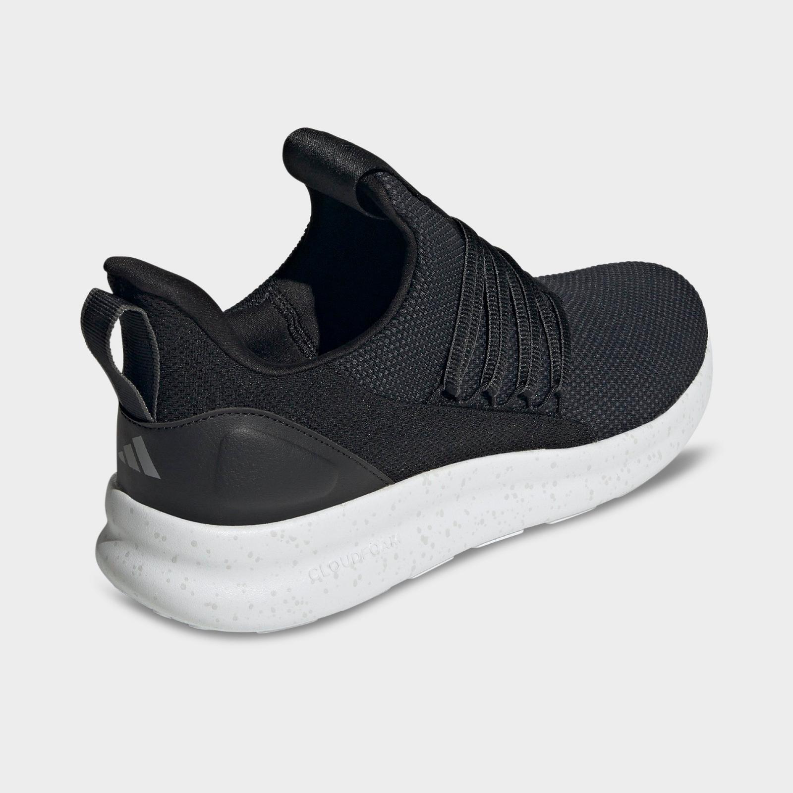 Men's adidas Lite Racer Adapt 7.0 Casual Shoes - Black/Grey/Grey - view 4