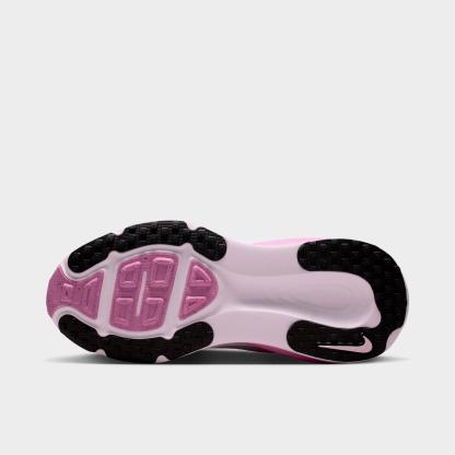 Big Kids' Nithtke Vomero 18 Running Shoes - Part 1 - Bleached Lilac/Black/Light Magenta/Pink Rise/White - Bottom view