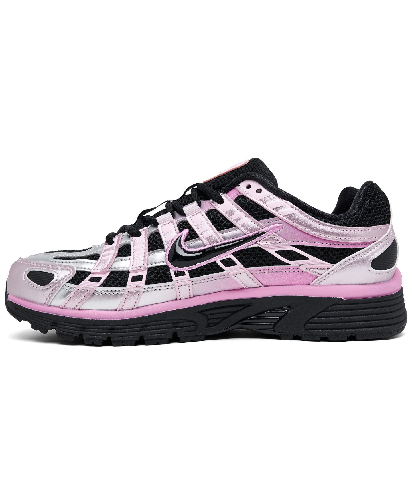 Nike Women's P-6000 Sneakers from Finish Line - Black, Pink Foam