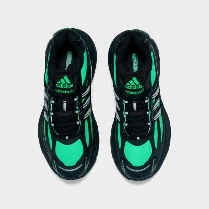 Men's adidas Adistar XLG 2.0 Casual Shoes - Semi Screaming Green/Black/Iron Metallic - view 5