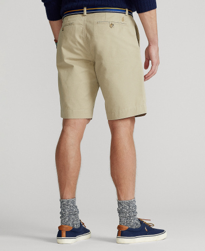 Polo Ralph Lauren Men's Stretch Classic-Fit Chino Shorts, 9" inseam - Khaki Tan
