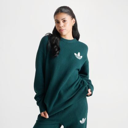 Women's adidas Originals Athletic Dept. Knitted Sweater - Aurora Ivy