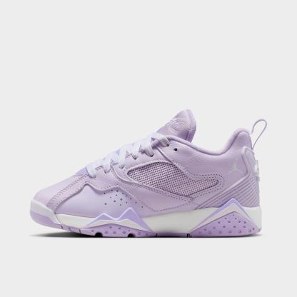 Big Kids' Air Jordan MVP 92 Basketball Shoes - Barely Grape/Violet Mist/White - view 1