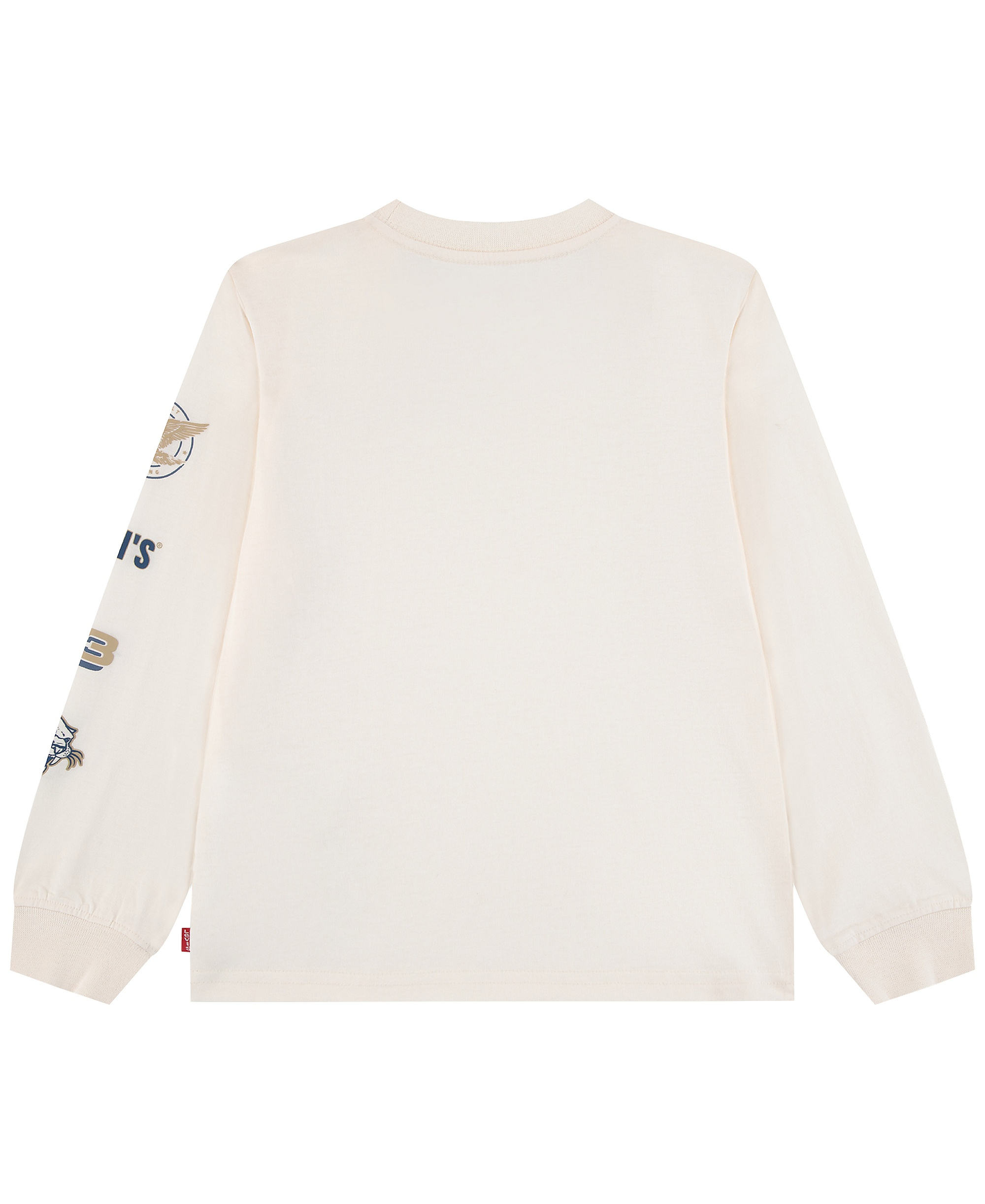Levi's Boys' 8-20 Collegiate Icons Long-Sleeve T-Shirt - Levi's Egret