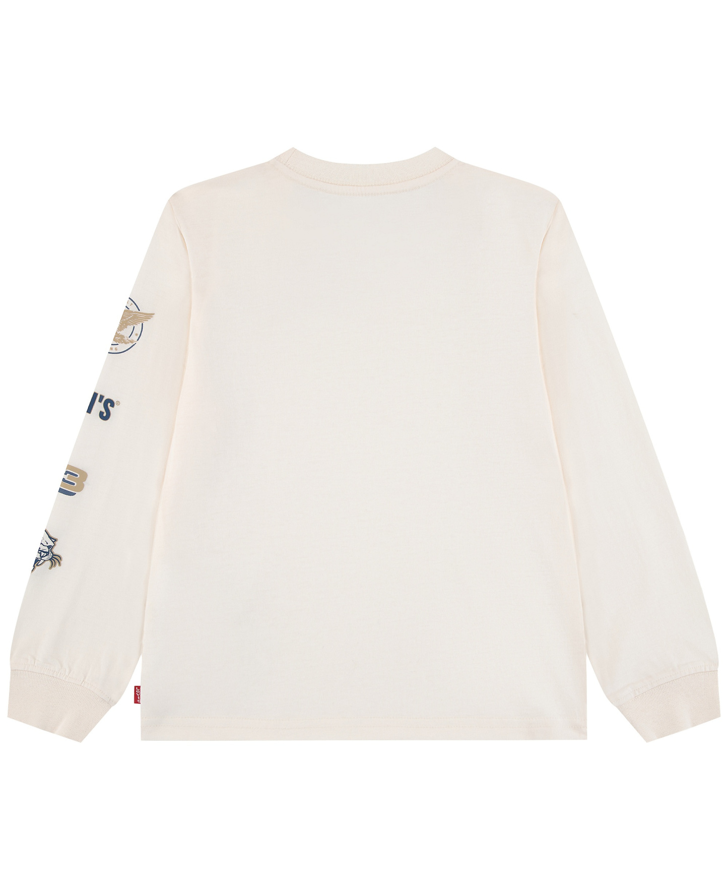 Levi's Boys' 8-20 Collegiate Icons Long-Sleeve T-Shirt - Levi's Egret