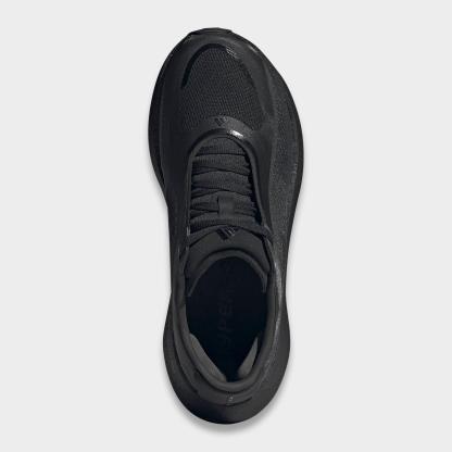 Women's adidas Hyperboost Edge Running Shoes - Part 1 - Core Black/Carbon/Carbon - Top view