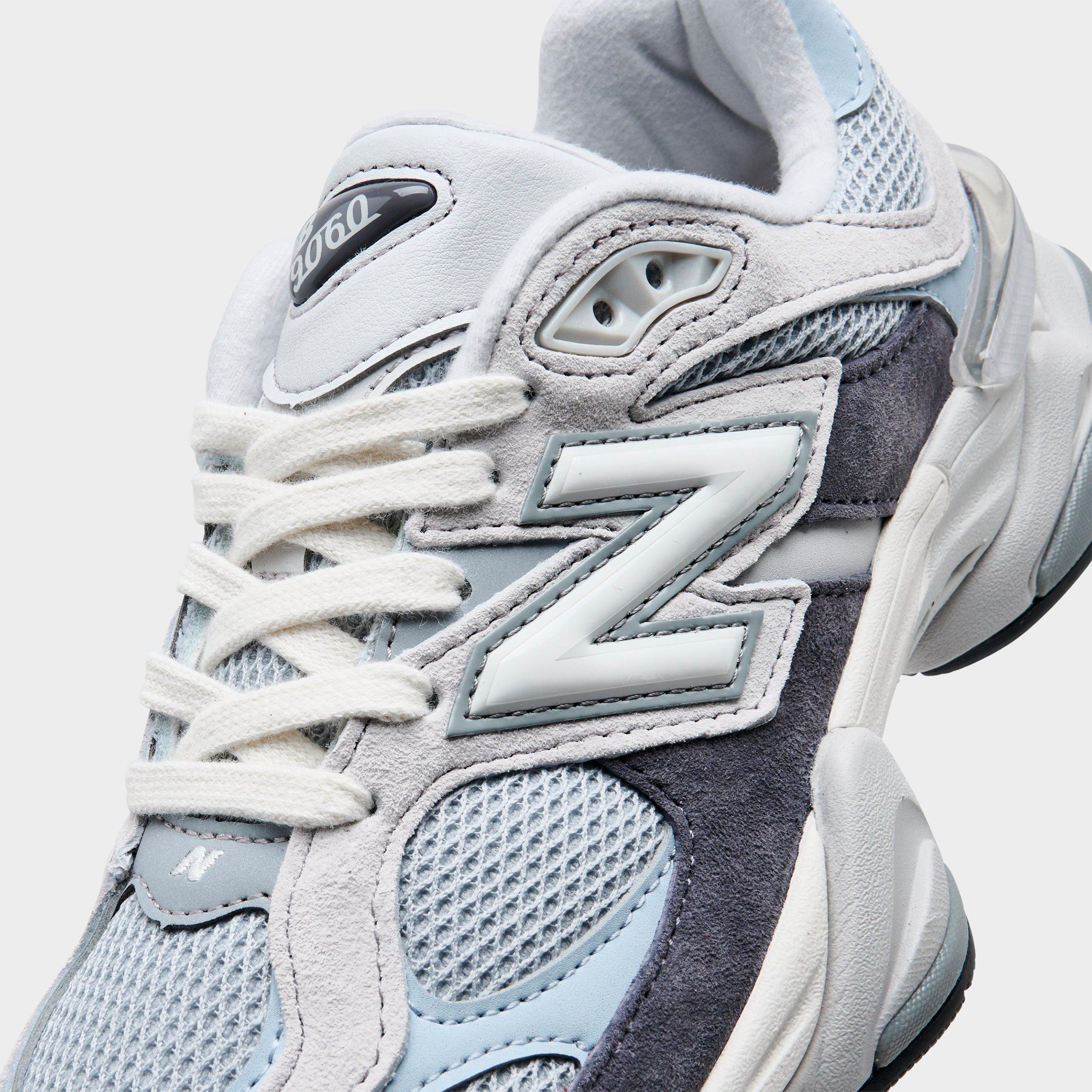 Women's New Balance 9060 Casual Shoes - Grey/Blue/Stone - view 3