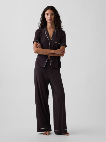 SoftMade Modal PJ Pants - Terra brown