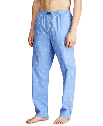 Polo Ralph Lauren Men's Polo Player Pajama Pants - Beach Blue