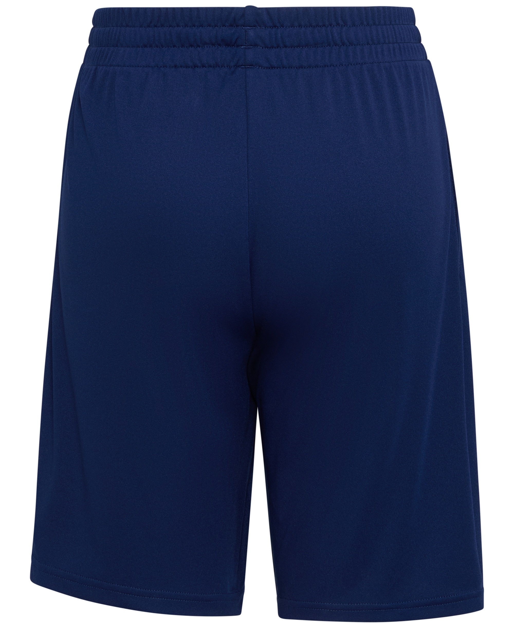 adidas Boys' 8-20 Elastic Waistband Essentials Big Logo Shorts - Dark Blue