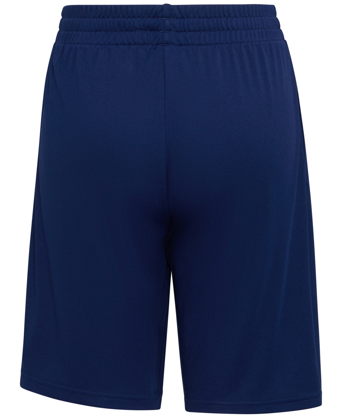 adidas Boys' 8-20 Elastic Waistband Essentials Big Logo Shorts - Dark Blue