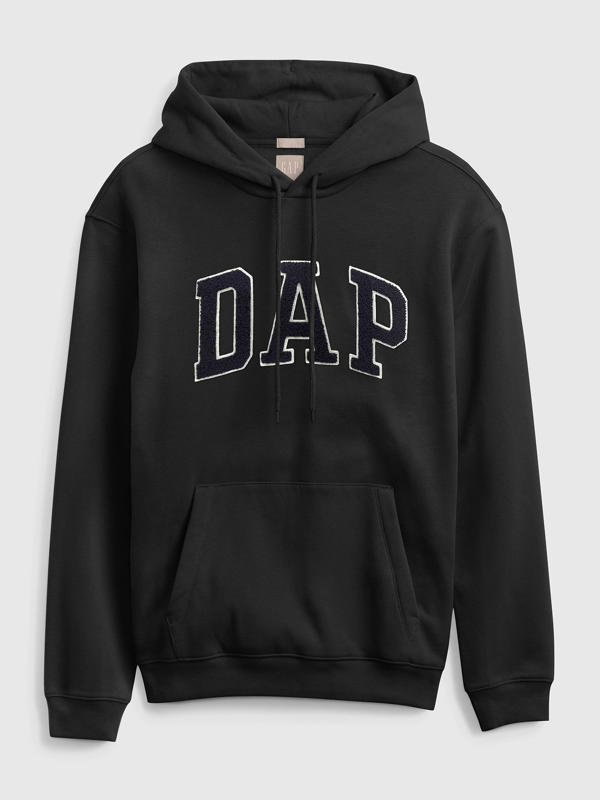 Adult VintageSoft Arch Logo Hoodie - black