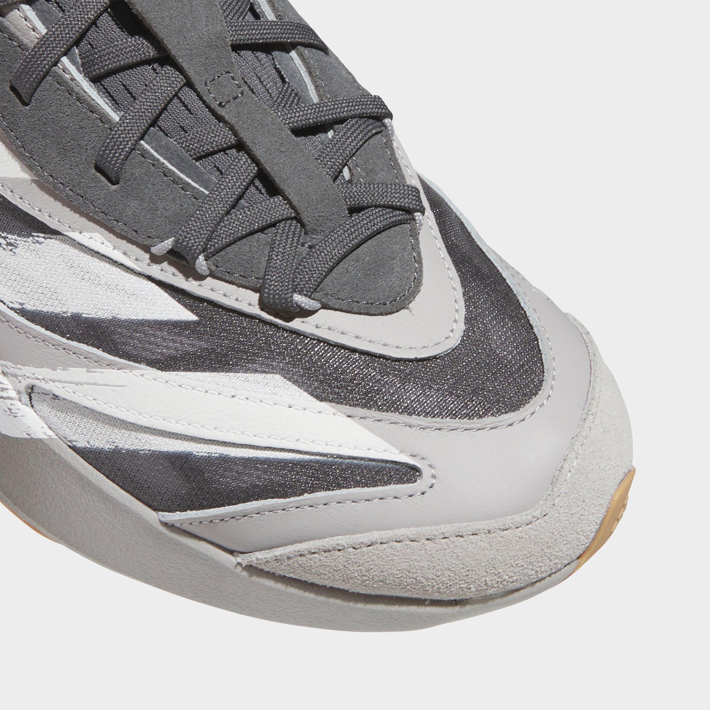 Men's adidas Lightblaze EVO SL Casual Shoes - Grey/Cloud White/Grey - Detail shot