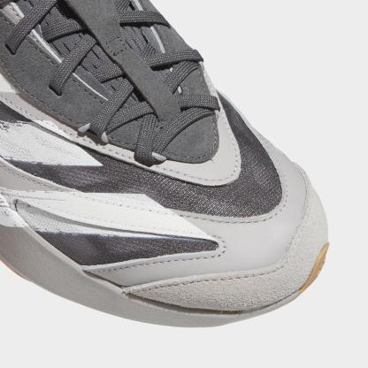 Men's adidas Lightblaze EVO SL Casual Shoes - Grey/Cloud White/Grey - Detail shot