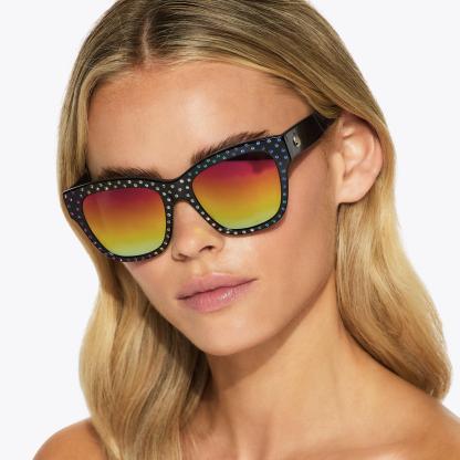 Kurt Geiger London Shoreditch Square Sunglasses - Multi Colored - view 2