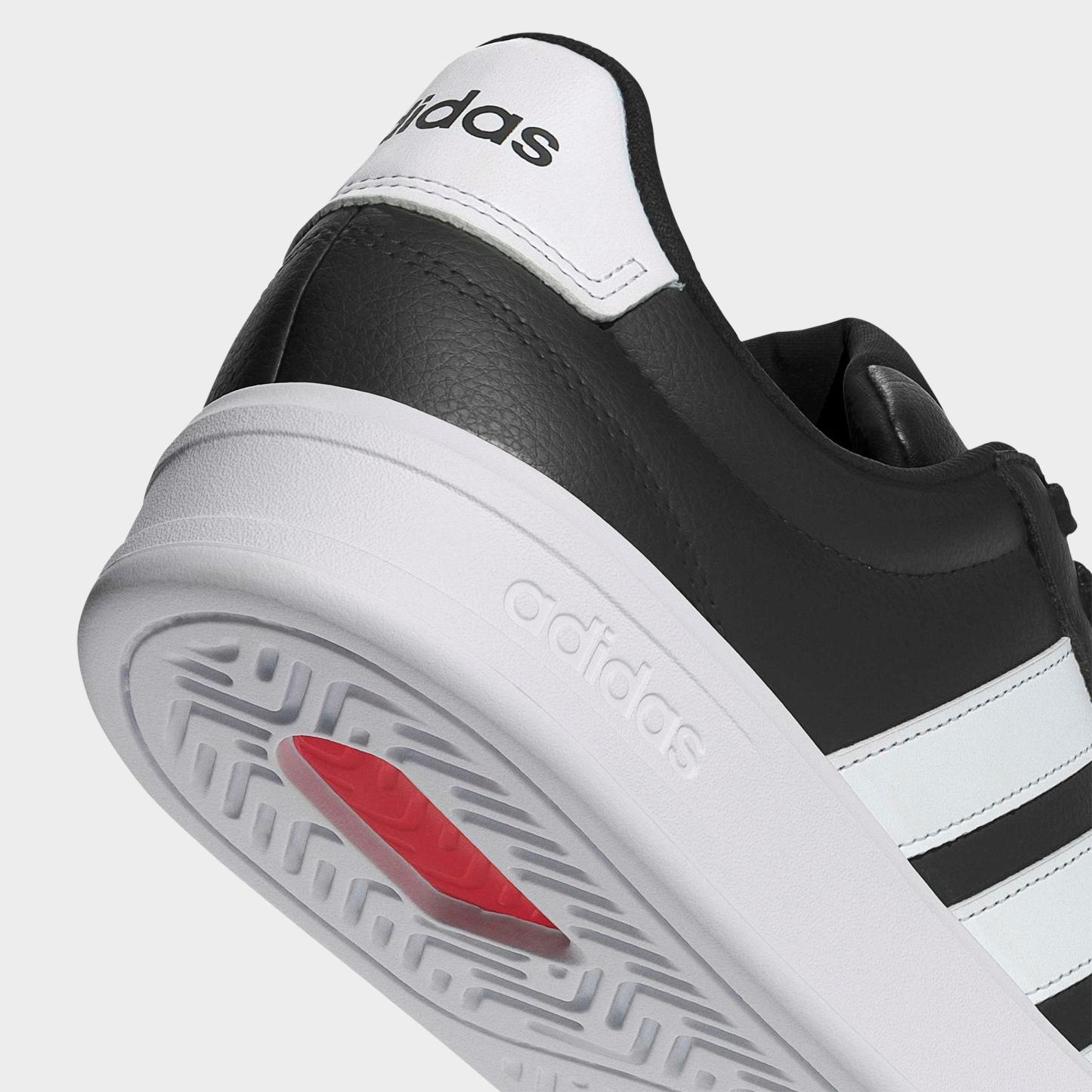Men's adidas Grand Court 3.0 Casual Shoes - Core Black/Cloud White/Cloud White (IH1473-001) - Detail shot