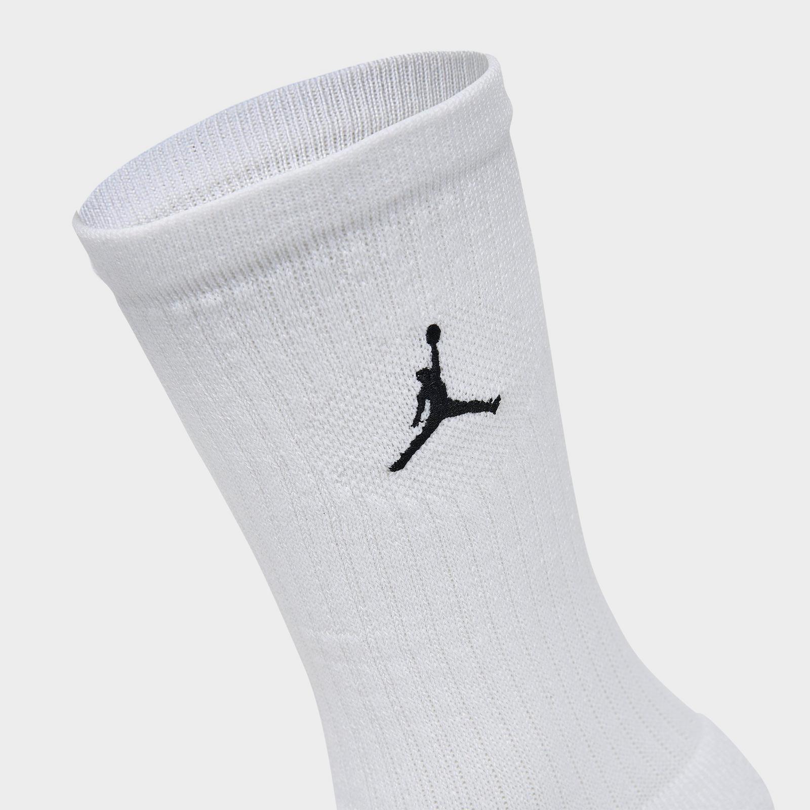 Men's Jordan Everyday Crew Socks (3-Pack) - White - view 4