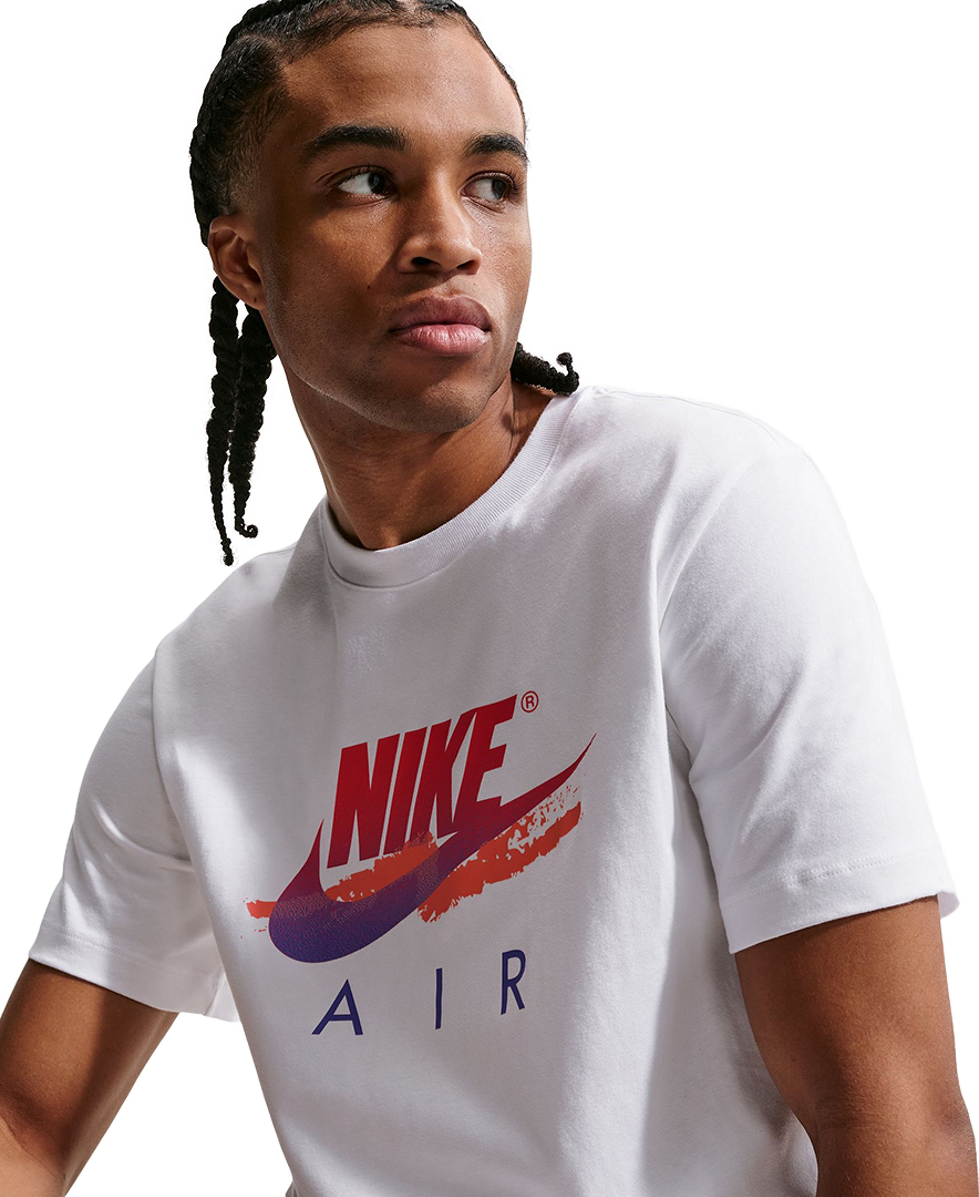 Nike Men's DNA Futura Crewneck T-Shirt - White