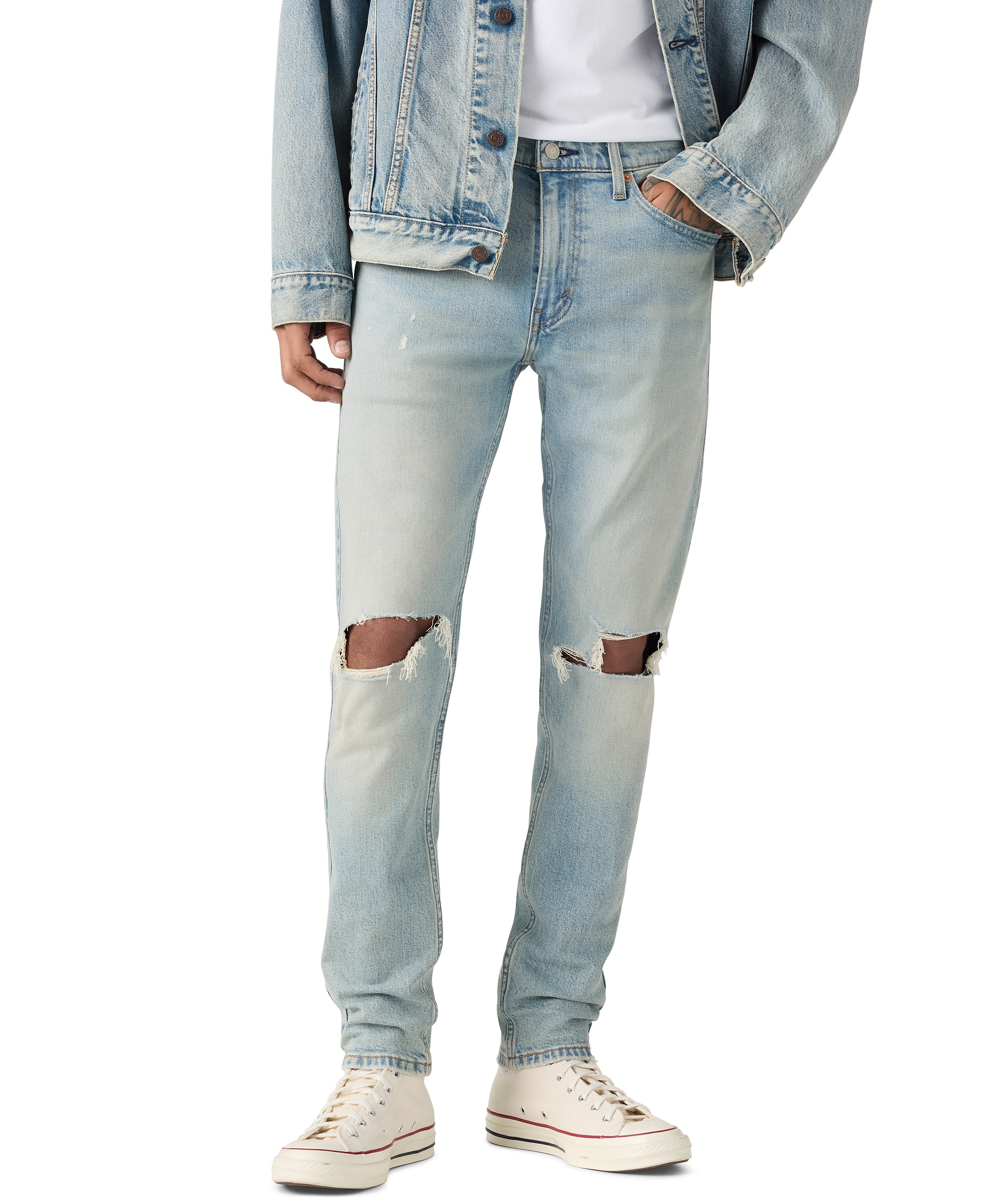 Levi's Men's 512™ Slim-Fit Taper Down To Ankle Jeans - Catch Feelings DX