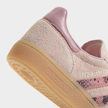 Women's adidas Originals Handball Spezial Casual Shoes - Part 2 - Wonder Quartz/Wonder Mauve/Magic Mauve - Detail shot