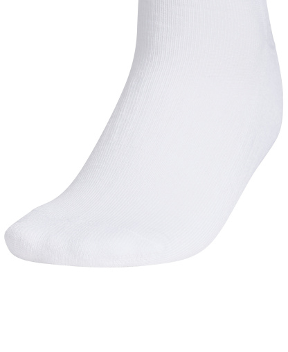 adidas Women's Classic Cushioned Low Cut Socks, 6-Pack - White/clear Onix Grey