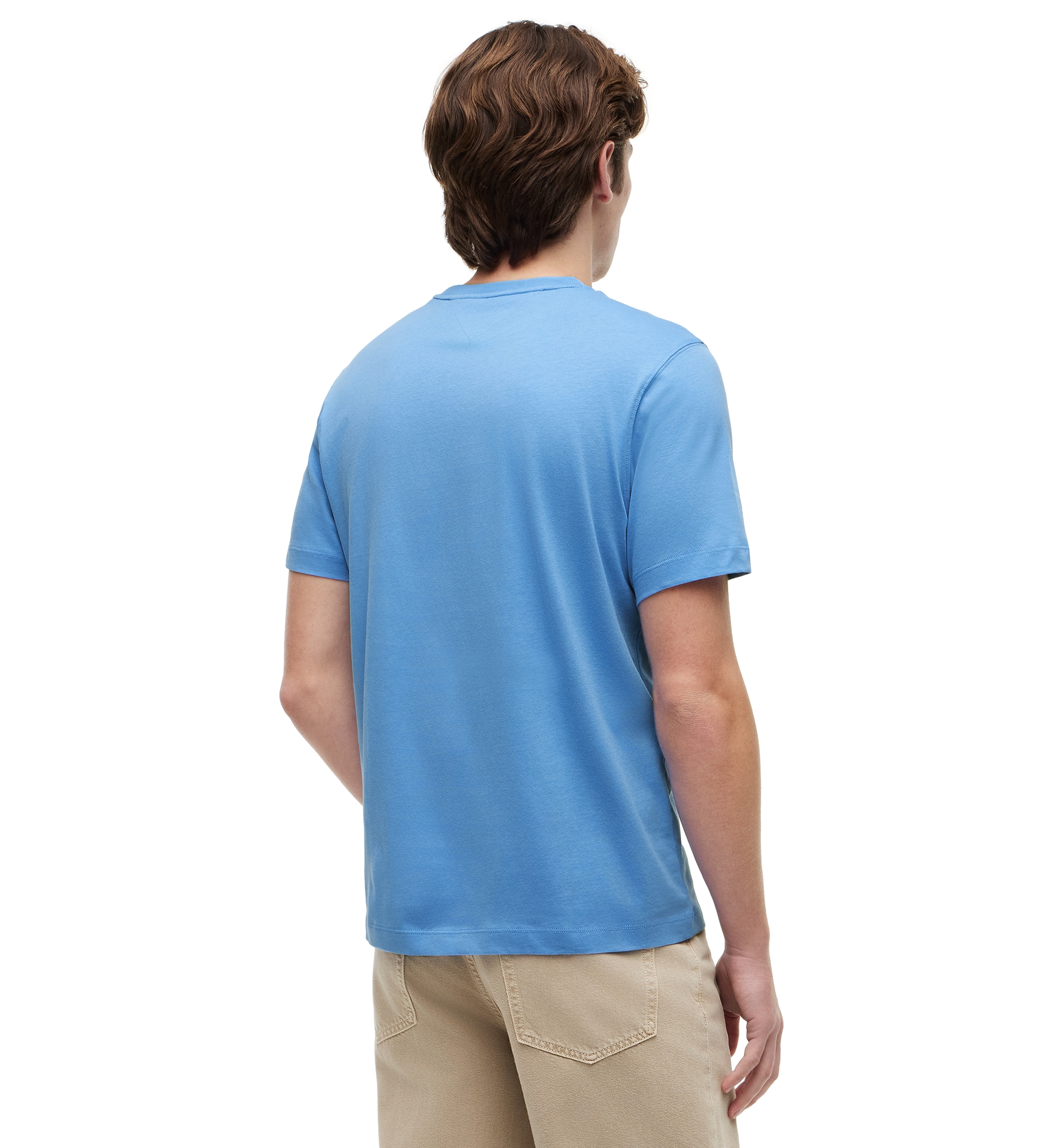 Tommy Hilfiger Men's Summer Chest Graphic Regular-Fit T-Shirt - Blue Spell