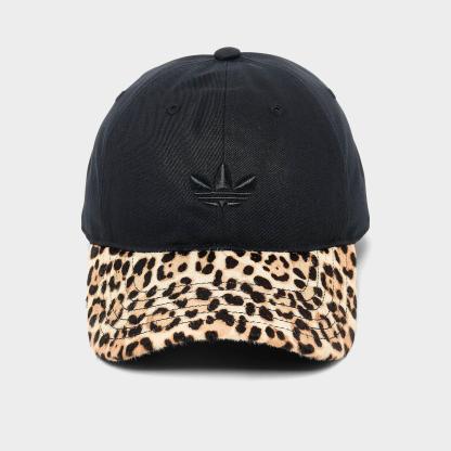 Women's adidas Originals Relaxed Cheetah Print Strapback Hat - Black/Cheetah