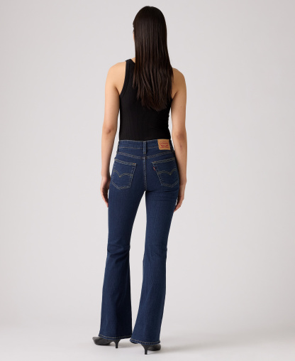 Levi's Women's 726 High-Rise Slim Fit Flare Jeans - Eternal Indigo Dark