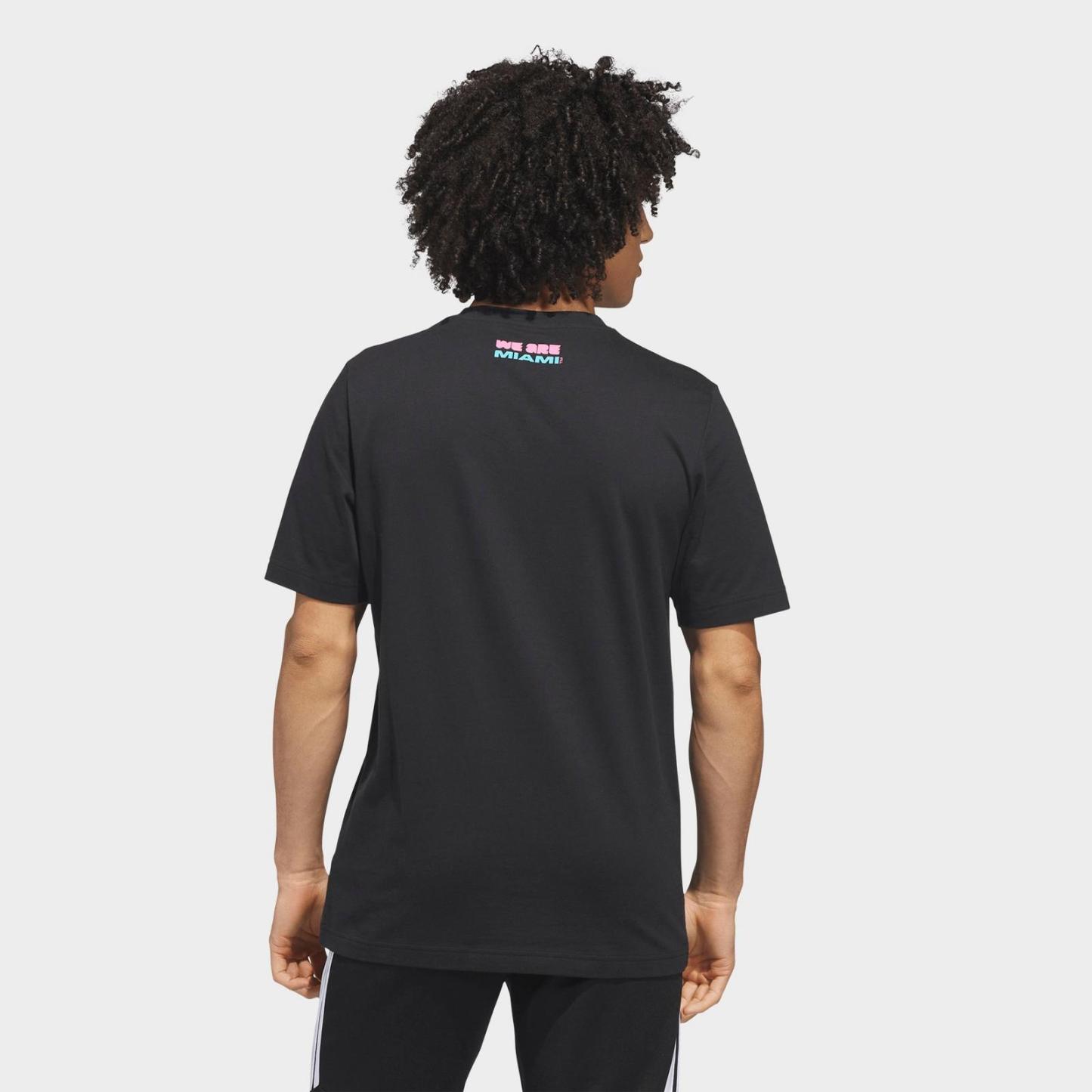 Men's adidas Soccer FIFA World Cup 26™ Host City Miami Graphic T-Shirt - Black - view 3