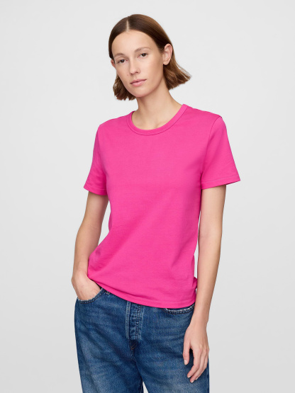 Organic Cotton VintageSoft T-Shirt - Standout pink