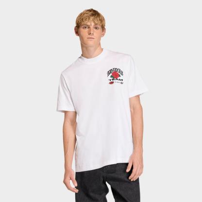 Men's adidas Roses Graphic T-Shirt - White - view 1