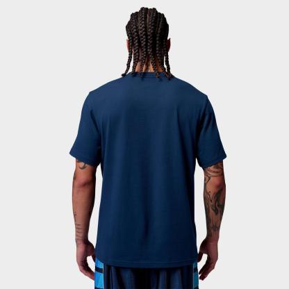 Men's Jordan Sport Dri-FIT And I Took That Personally T-Shirt - Midnight Navy/University Blue/White - view 3