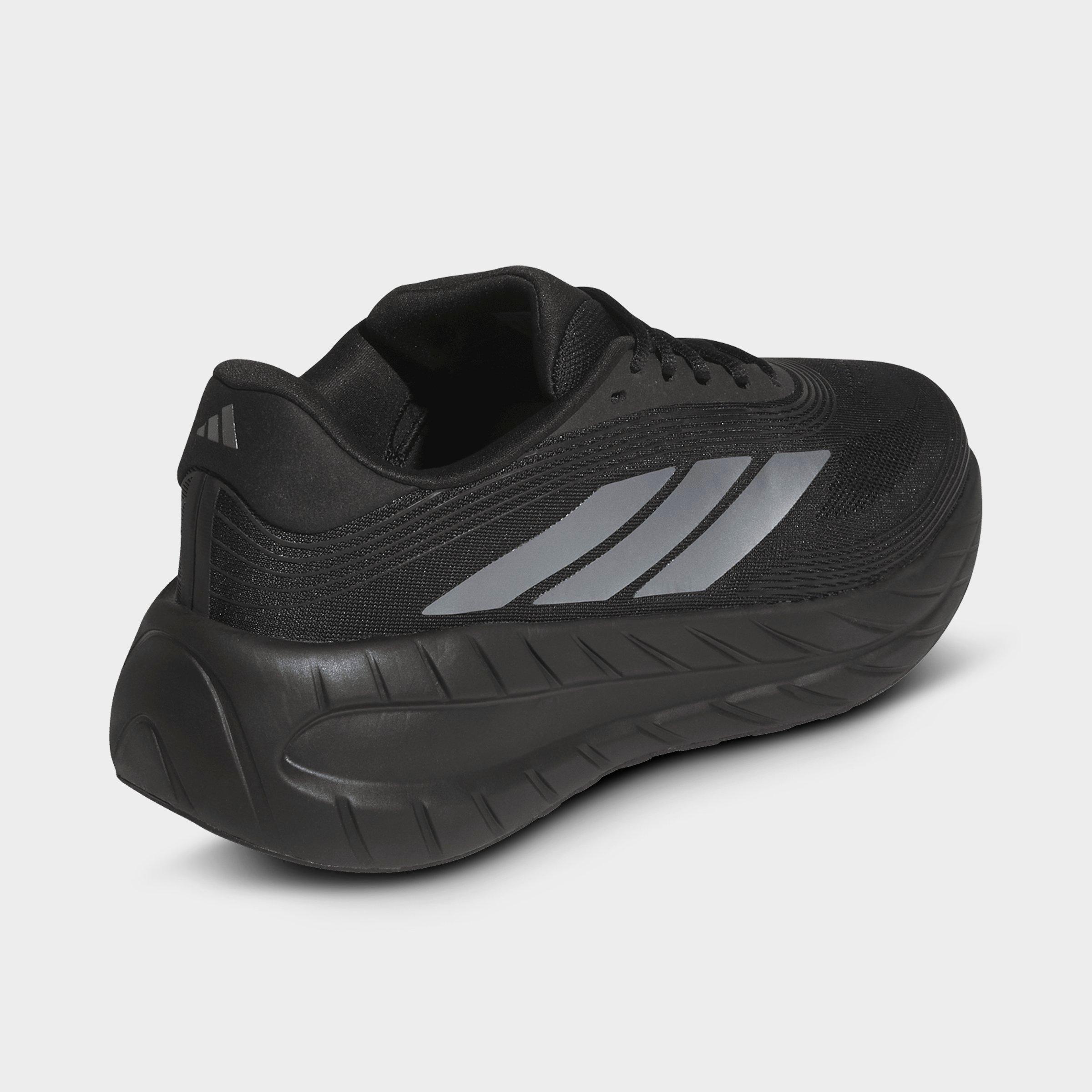 Men's adidas Adipure Shift Running Shoes - Core Black/Iron Metallic/Core Black - Back view