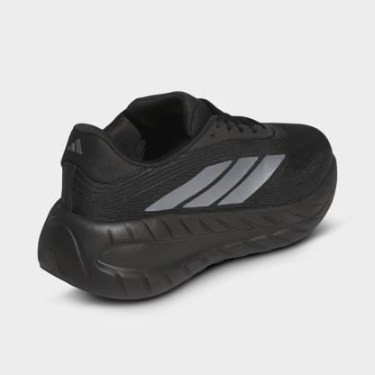 Men's adidas Adipure Shift Running Shoes - Core Black/Iron Metallic/Core Black - Back view