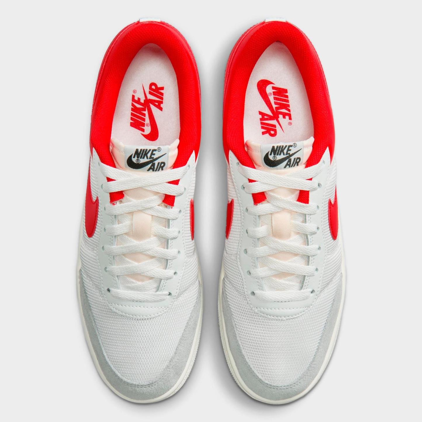 Men's Air Jordan Skyline Low Casual Shoes - Summit White/University Red/Light Smoke Grey/Black - view 5
