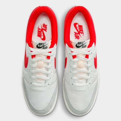Men's Air Jordan Skyline Low Casual Shoes - Summit White/University Red/Light Smoke Grey/Black - view 5