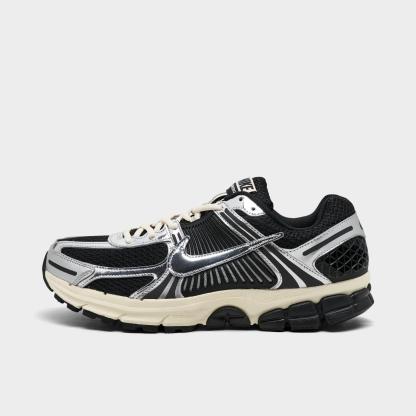 Men's Nike Zoom Vomero 5 Casual Shoes - Black/Metallic Silver/Coconut Milk/Chrome