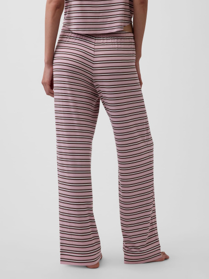 SoftMade Modal PJ Pants - Bold pink stripe
