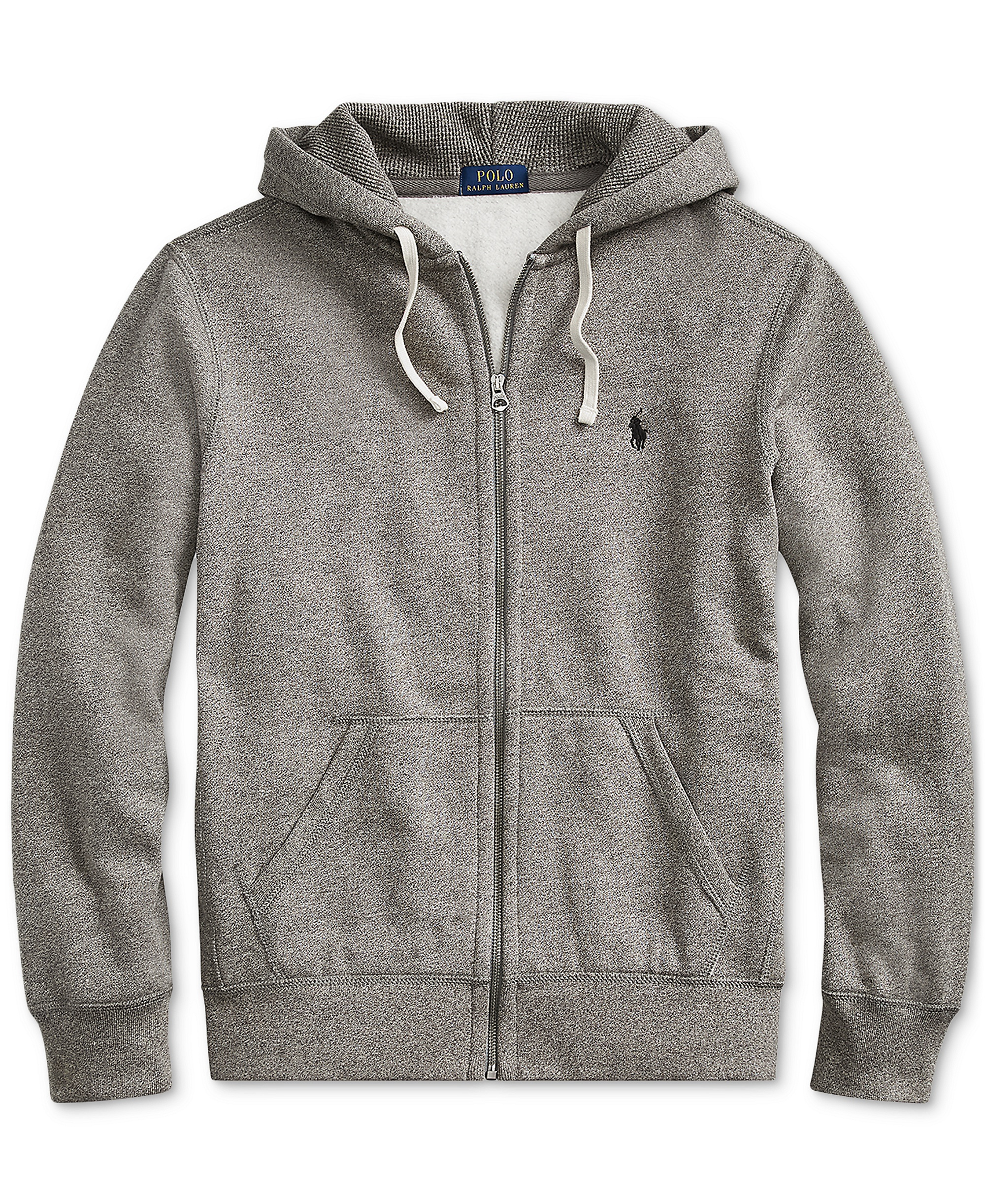 Polo Ralph Lauren Men's Signature Fleece Hoodie - Ash Grey Heather
