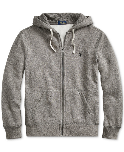 Polo Ralph Lauren Men's Signature Fleece Hoodie - Ash Grey Heather