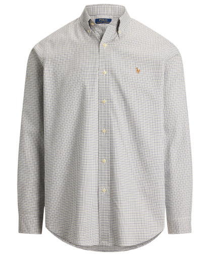 Polo Ralph Lauren Men's Classic-Fit Performance Oxford Shirt - 7372C White Olive Multi
