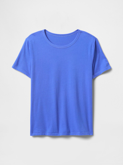 Organic Cotton VintageSoft T-Shirt - Dazzling blue